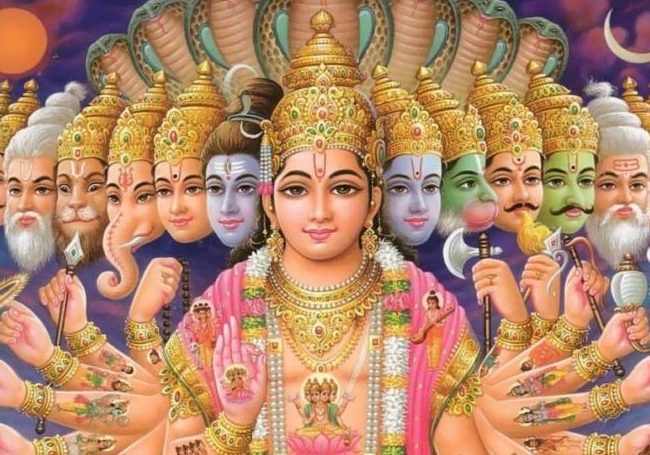 Lord-Vishnu-and-with-His-10-Avatars-